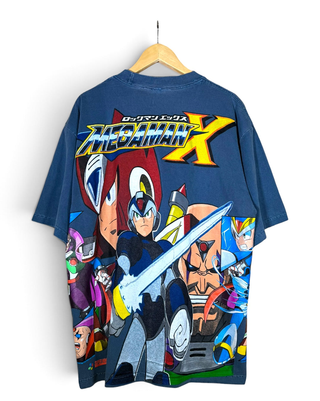 Faded Blue - Megaman X - 360 Shirt