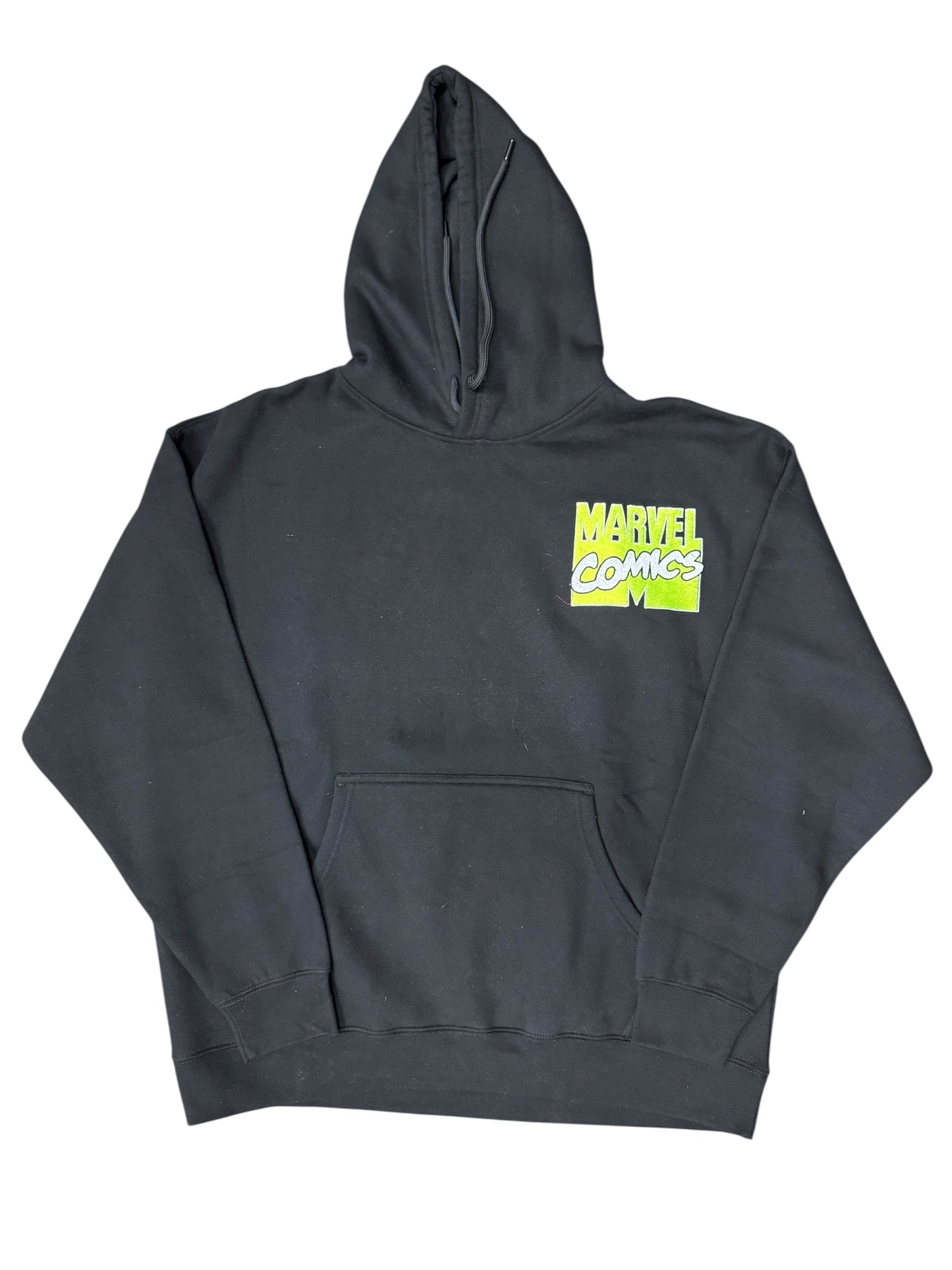 Black-2XL- Neon Green Venom Hoodie