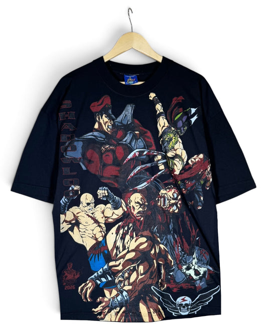 Black - Shadowloo Front - Ryu and Chun Li Back