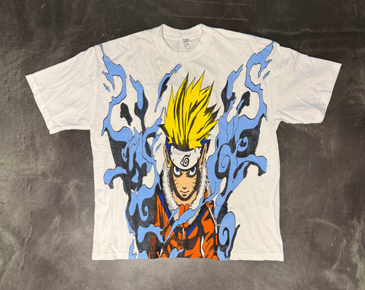(Black Friday) (Imperfections) White- XL- Naruto/Rock Lee