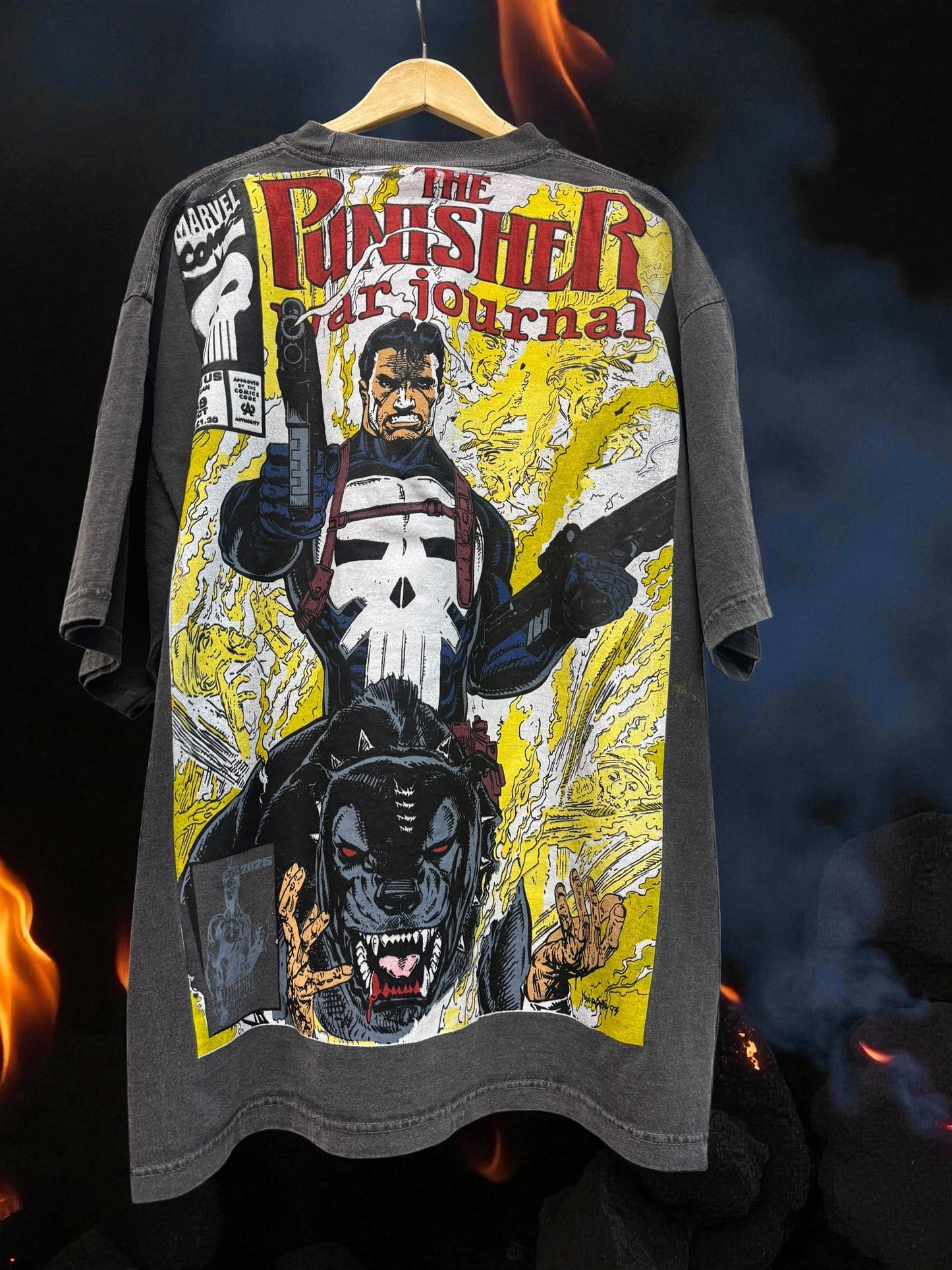 Faded - Punisher Solo Flames & the Punisher Pit bull