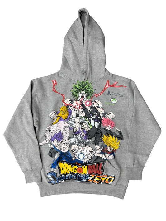 Gray-XLarge-Dragon Ball: Battle Zero Crossover Hoodie