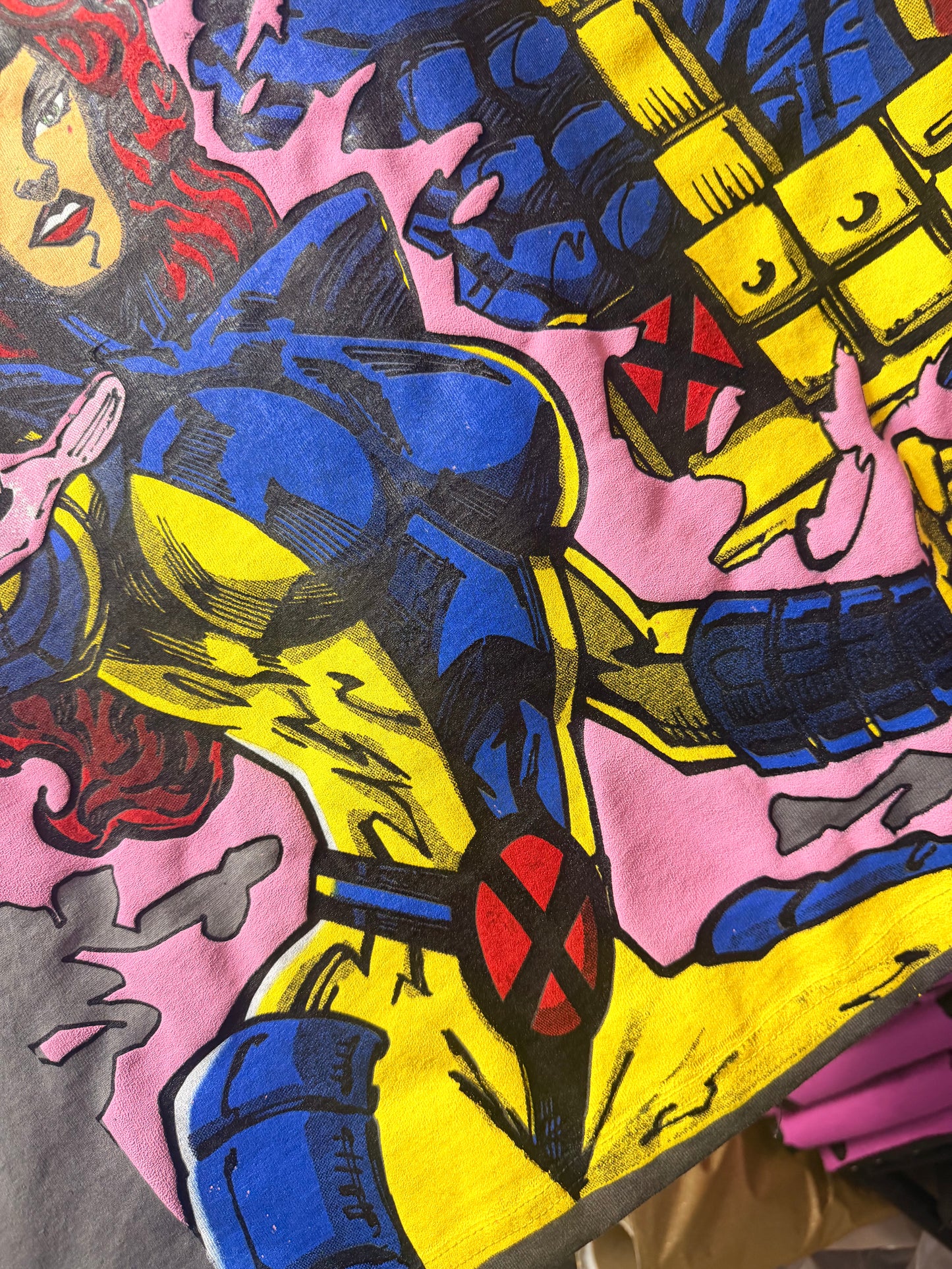 Black Oil wash - Beast & Gambit Front & X-Men Team