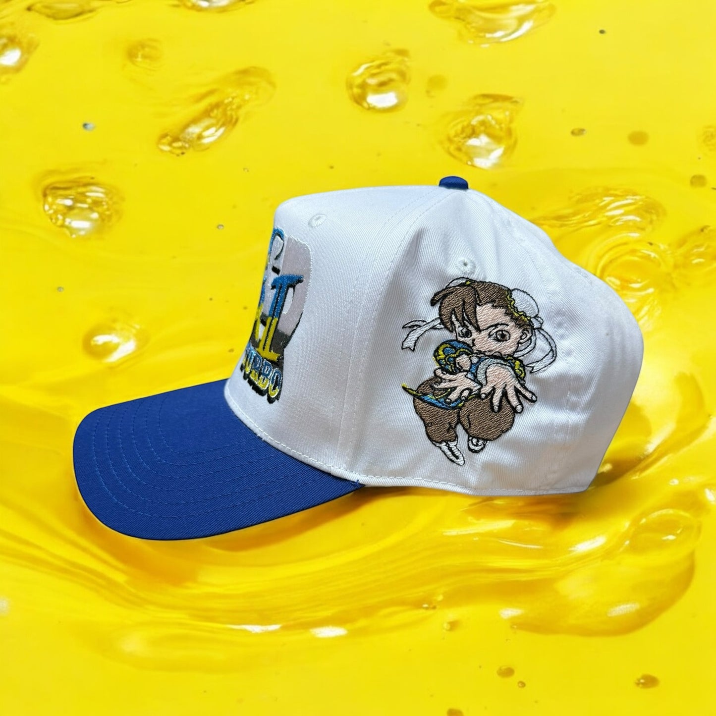 Blue & White- Chun Li Hat