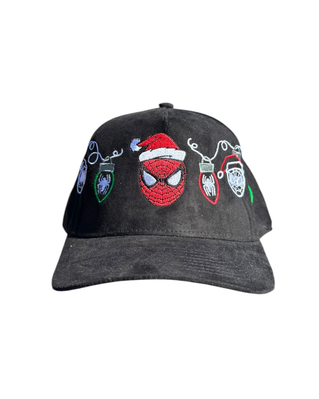 Black Snapback - Spiderman Christmas - Hat