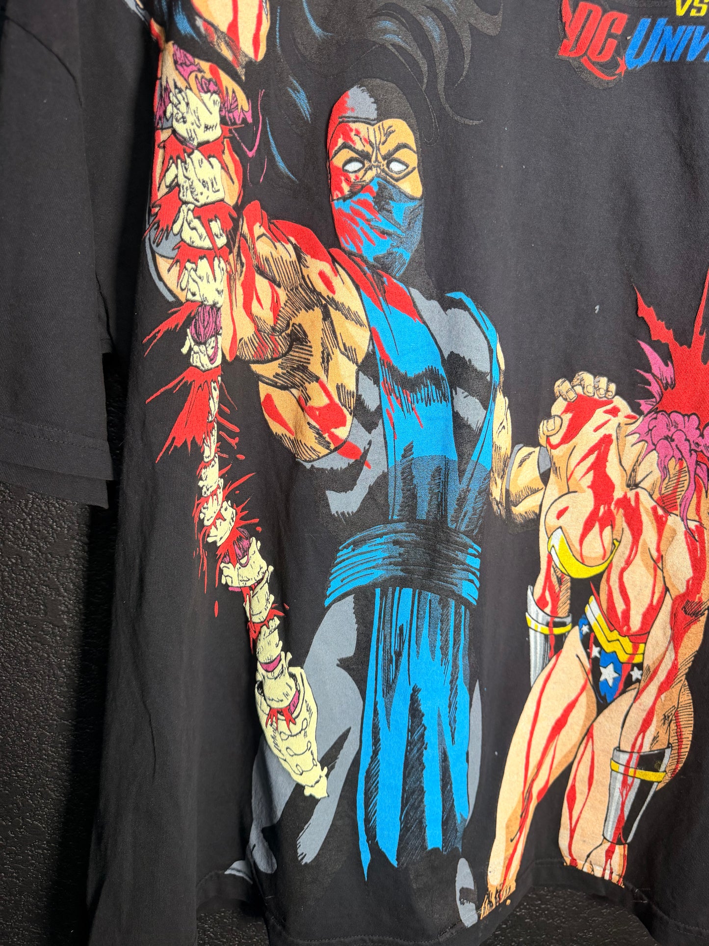 Black - Superman Fatality Kills front  - Sub Zero Fatality