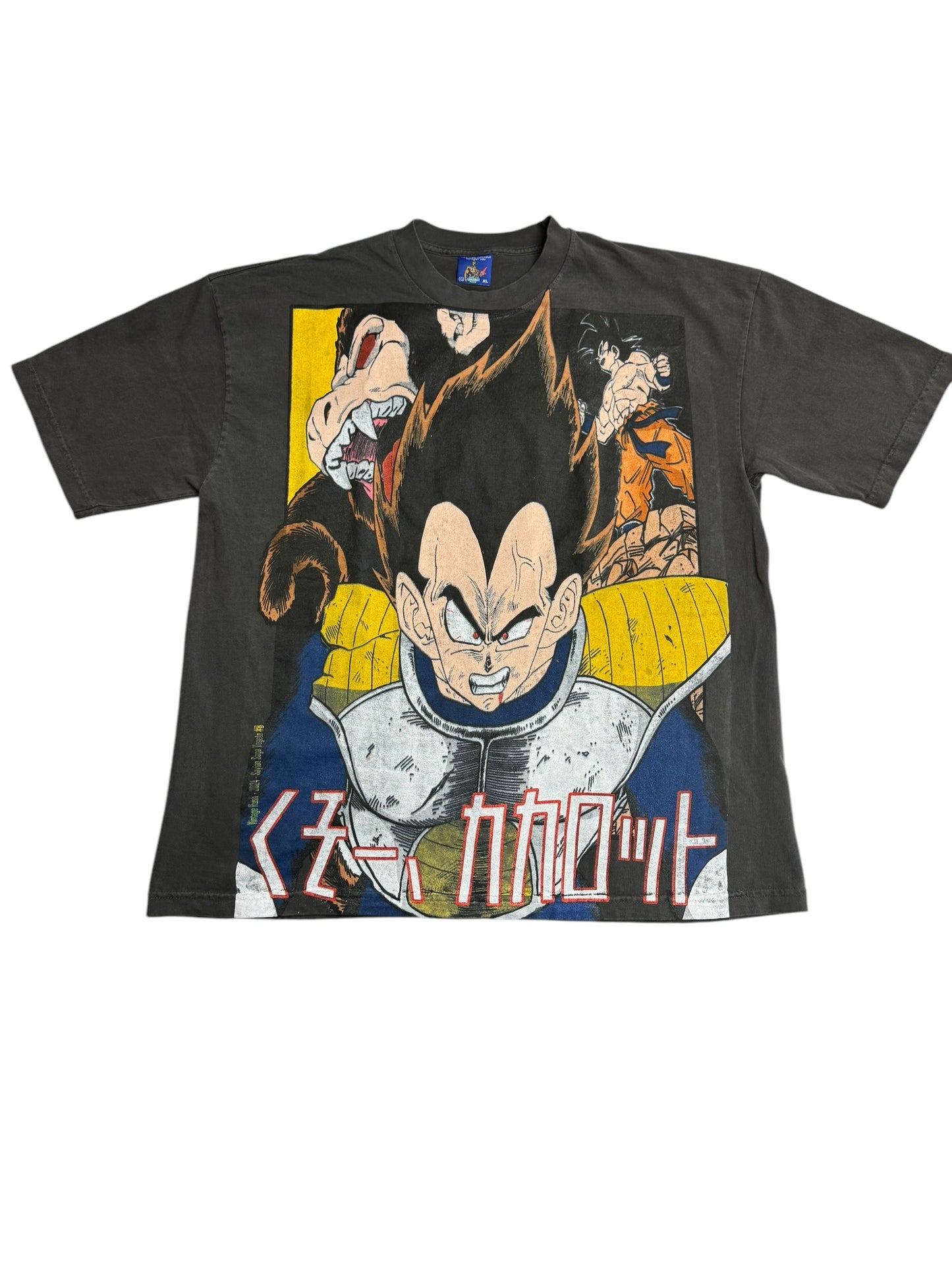 Faded - Sayian Saga Vegeta Front & Gohan “ I hate Sayians” Back