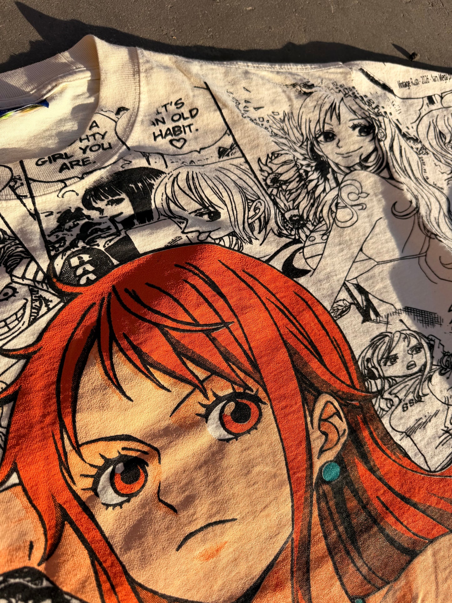 Cream - Nami Mega print