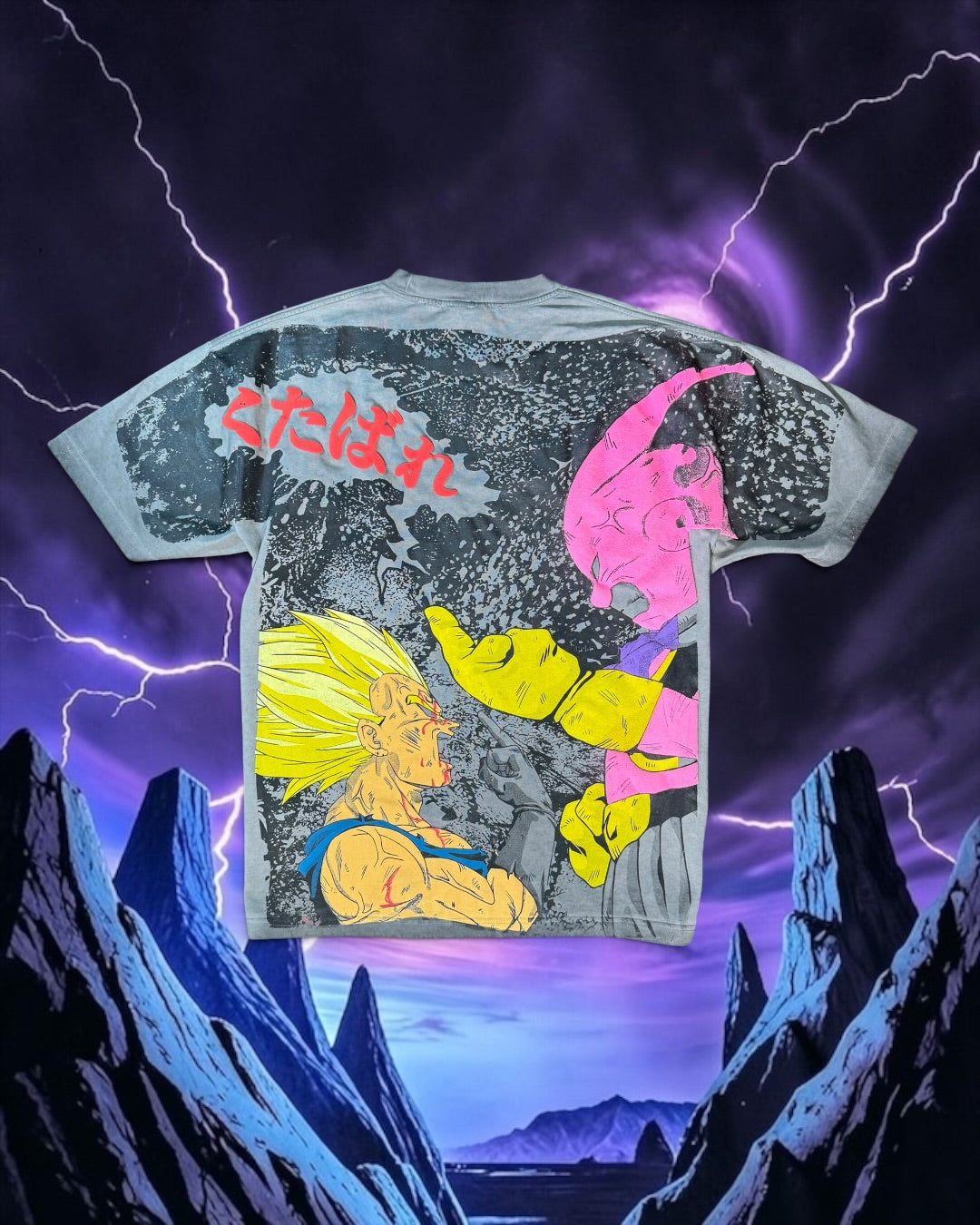 Black Wash - Majin Vegeta vs Buu - Shirt