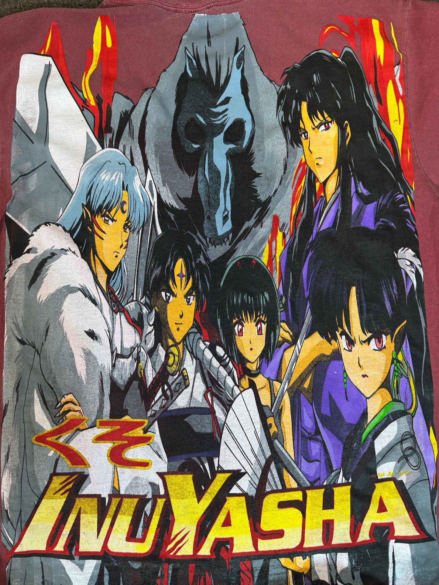 Faded Red - Inuyasha Group Hit Front - F Inuyasha Back