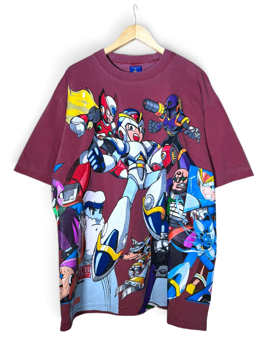 Faded Red - Megaman X - 360 Shirt