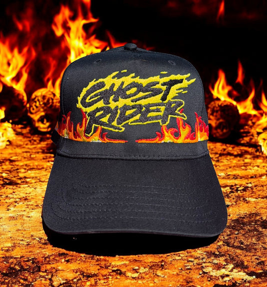 Black - Ghost Rider Hat