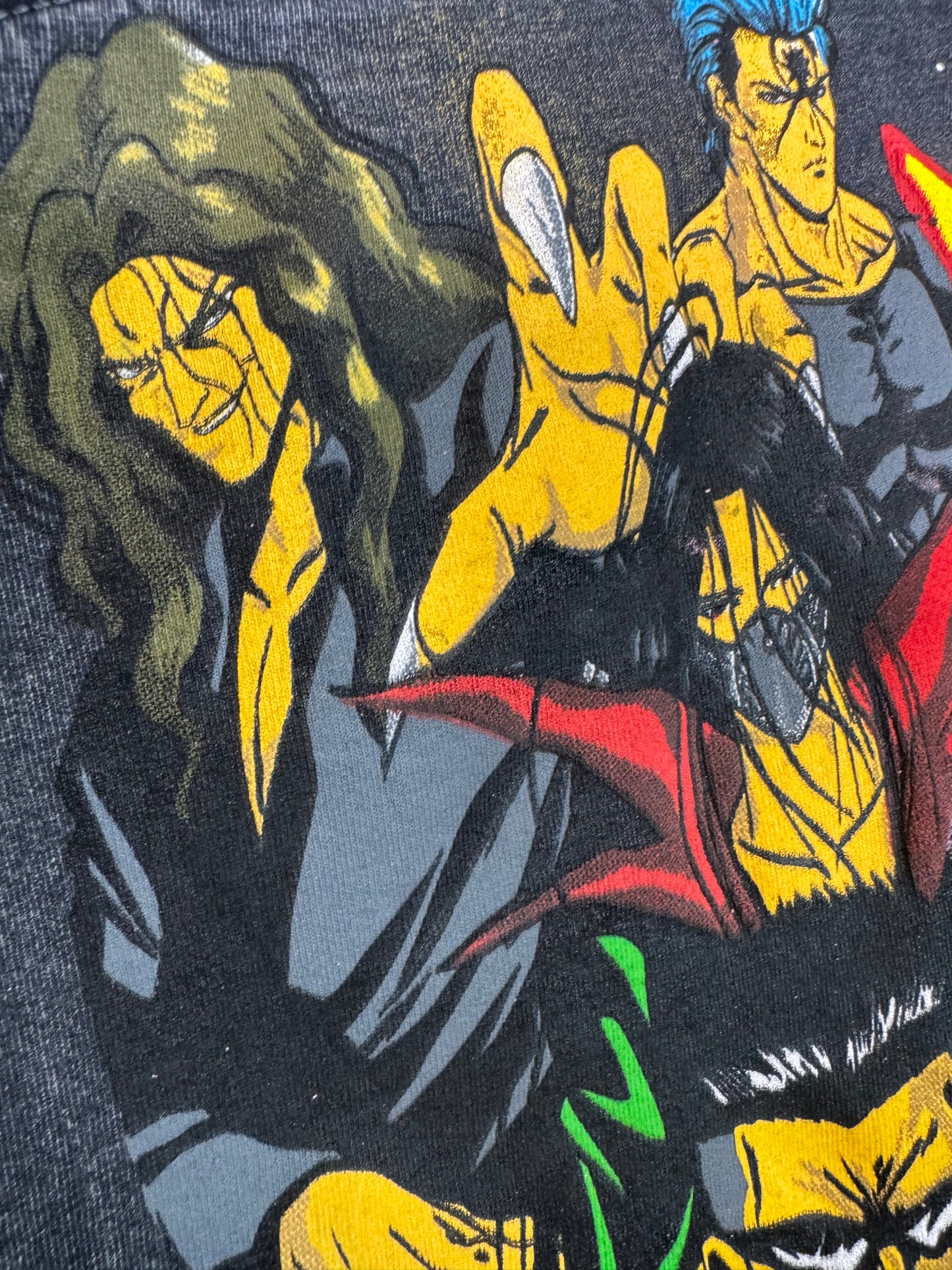 Black Acid Wash - VS’s Front - Spirit Gun Back