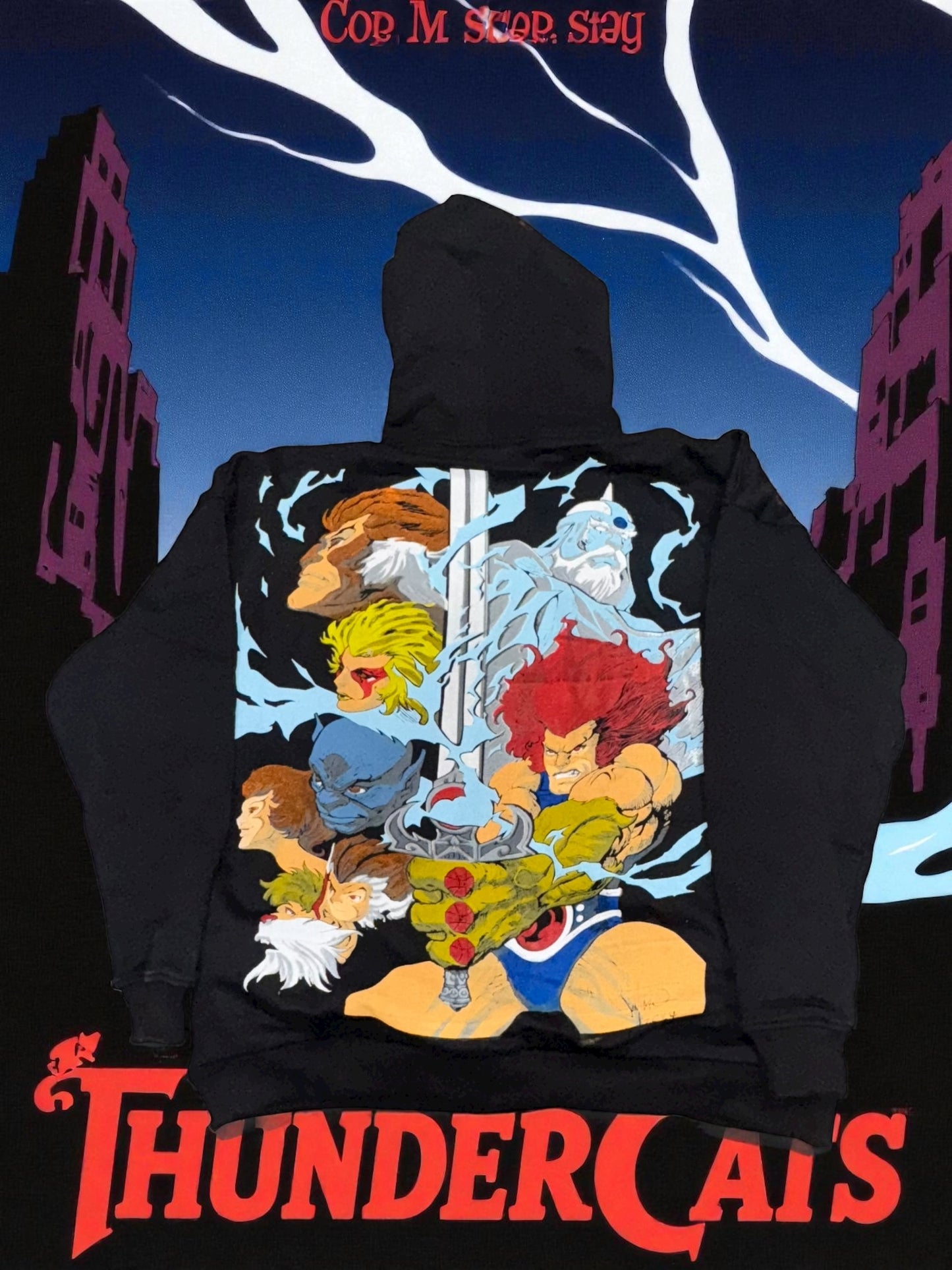 Black Premium - Lionel Front & Thunder cats back