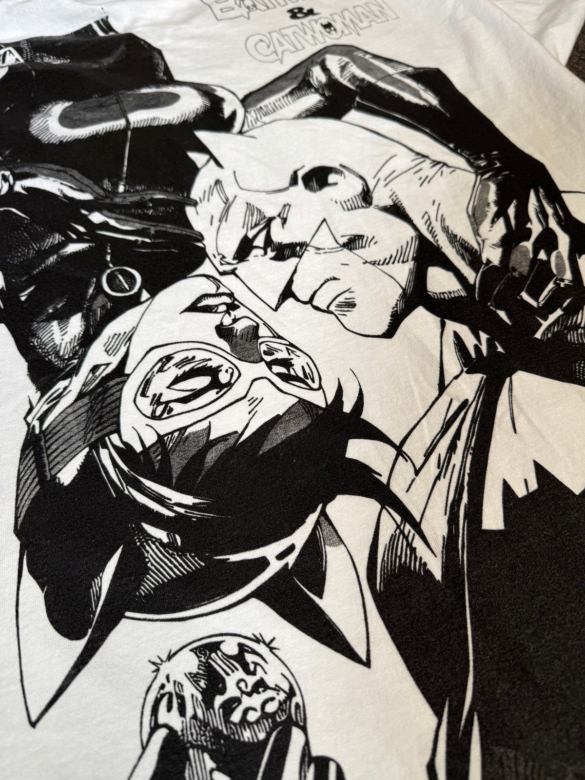 White Tattoo Variant - Villains Front - Batman & Catwoman Back