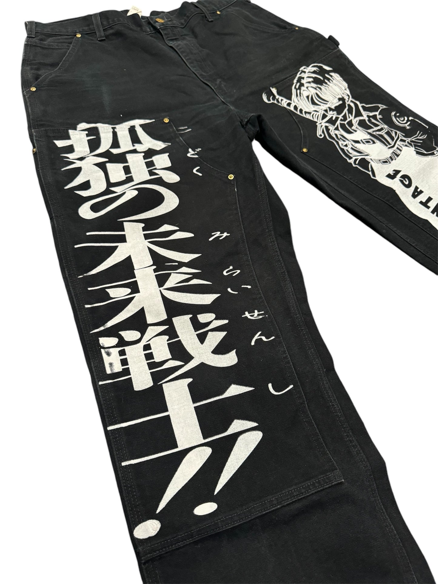 Black -Vintage Future Denim Jeans