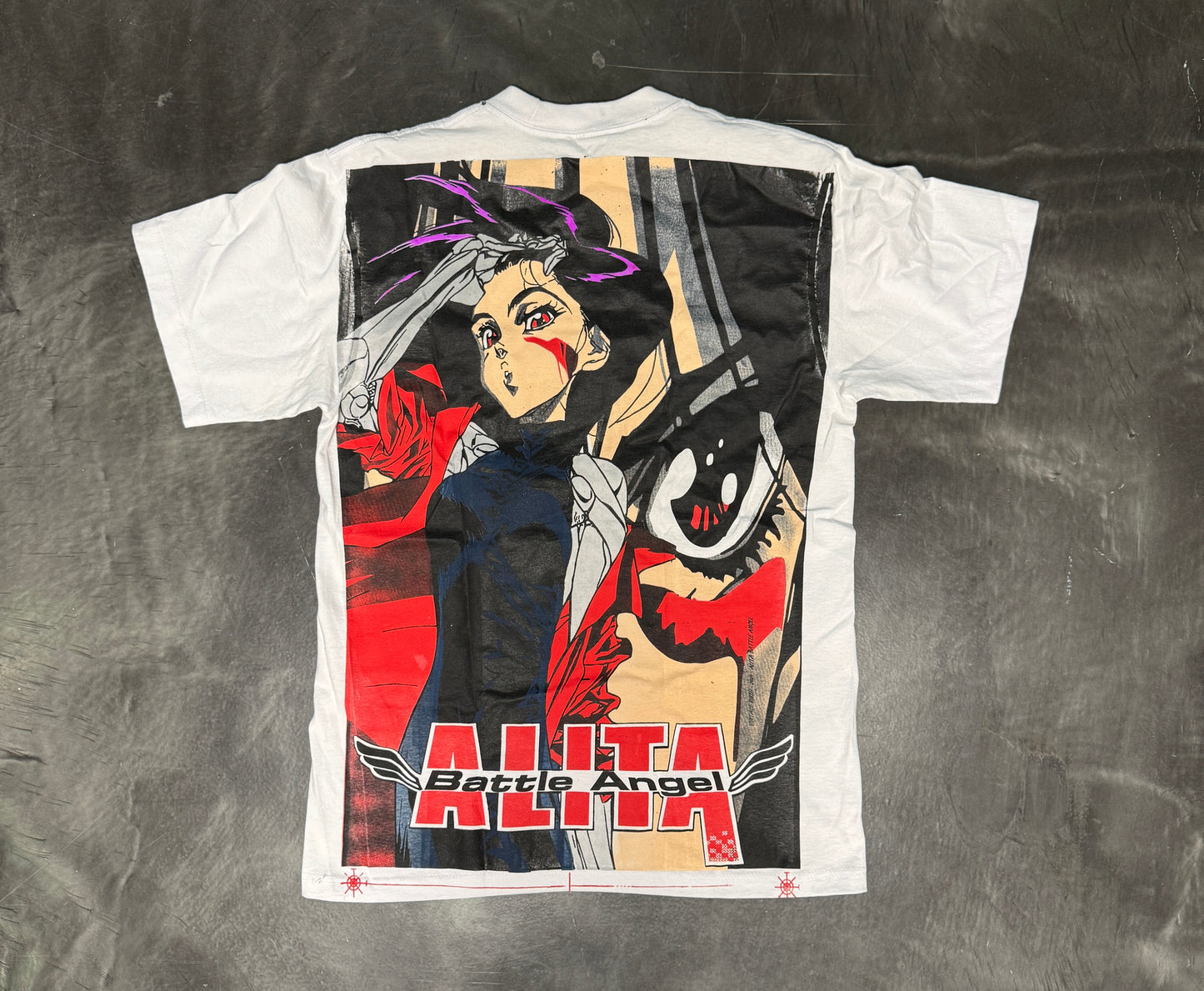 (Black Friday)-L-White- Armitage Ftont /Alita Back