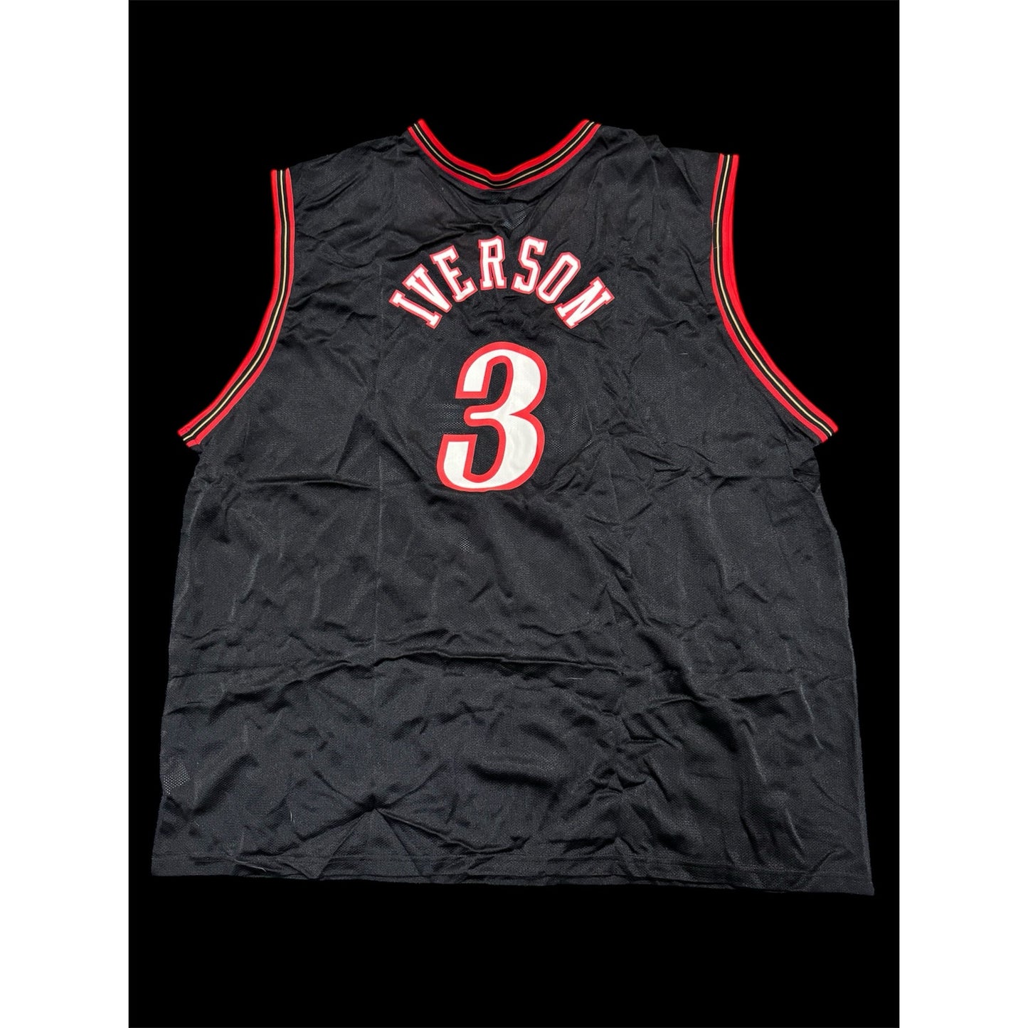 Vintage Champion NBA Philadelphia 76ers  Allen Iverson 3