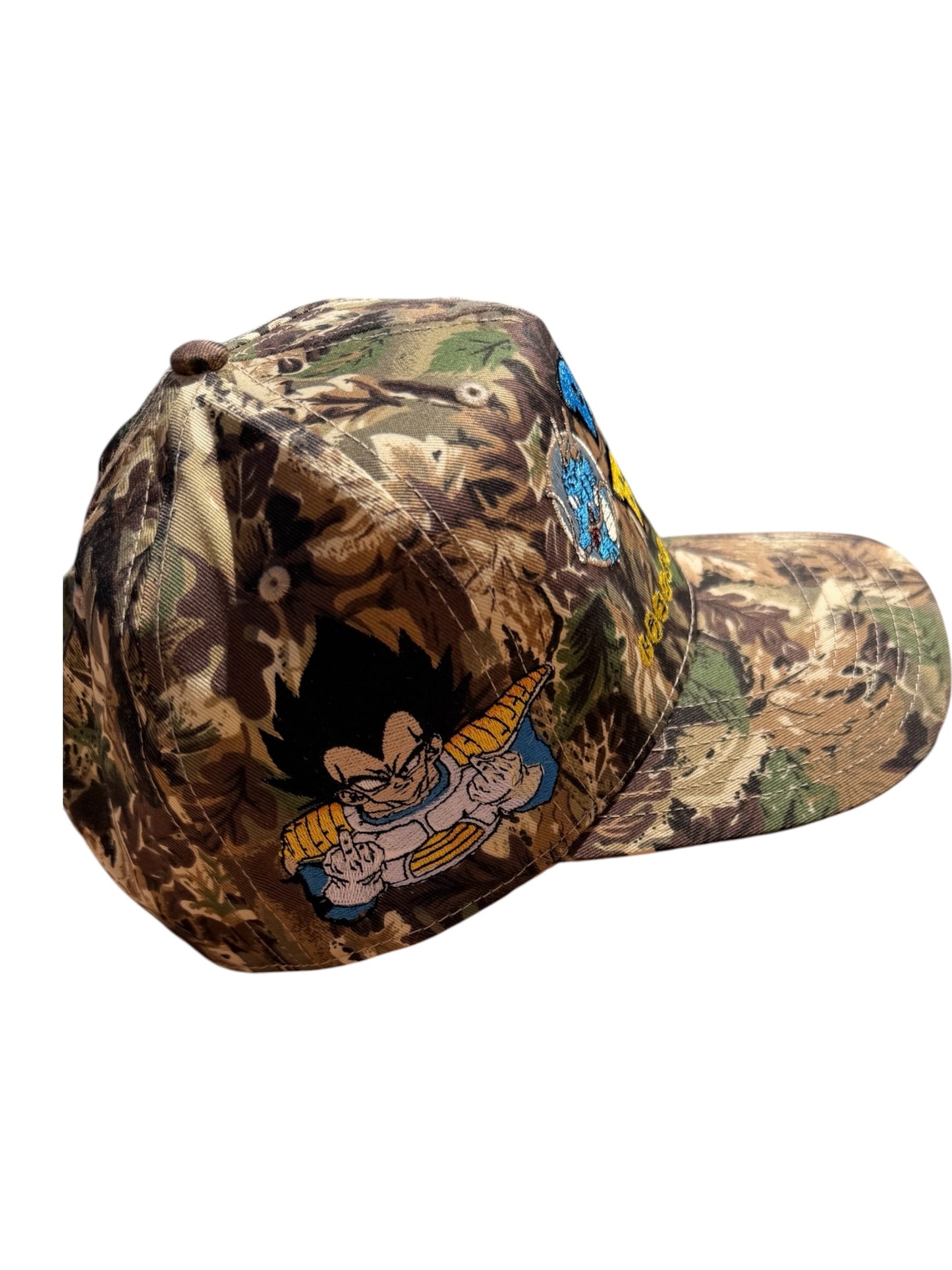 Camo DBZ vegeta Snapback