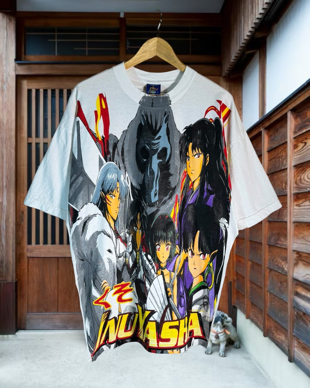 White - Inuyasha Group Hit Front - F Inuyasha Back