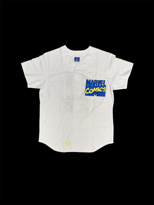 (Black Friday) White- Wolverine Baseball Jersey