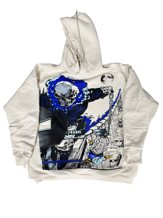White -XL-Spirit of Vengeance Hoodie
