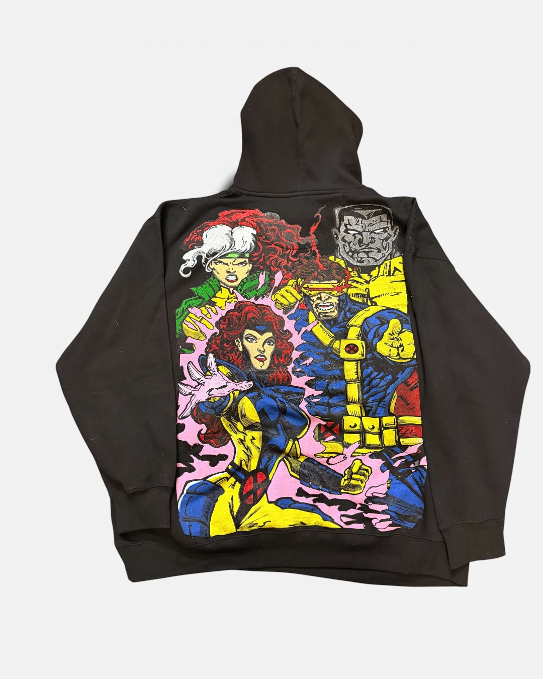 Black Hoodie - Beast & Gambit Front & X-Men Team back