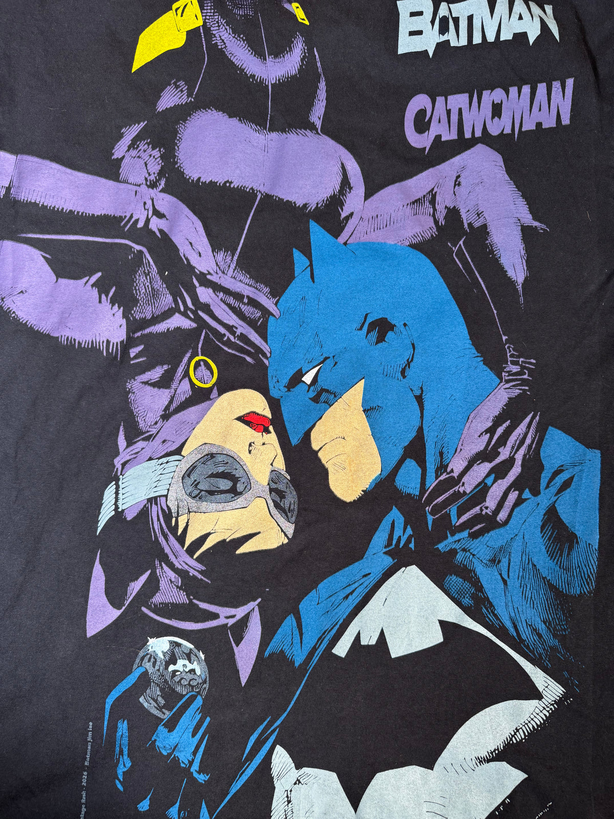 Black - Villains Front - Batman & Catwoman Back