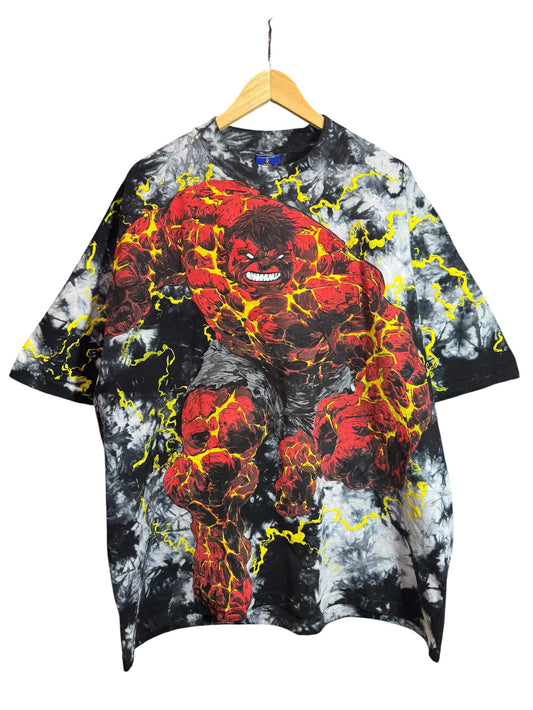 Black Tie Dye - Red Hulk