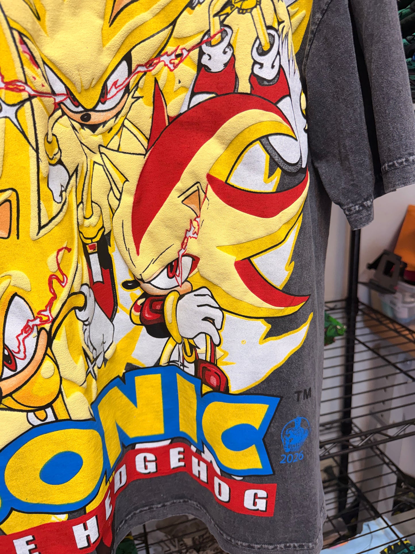 Black acid wash  - Fu*k Sonic - Final forms Sonic team