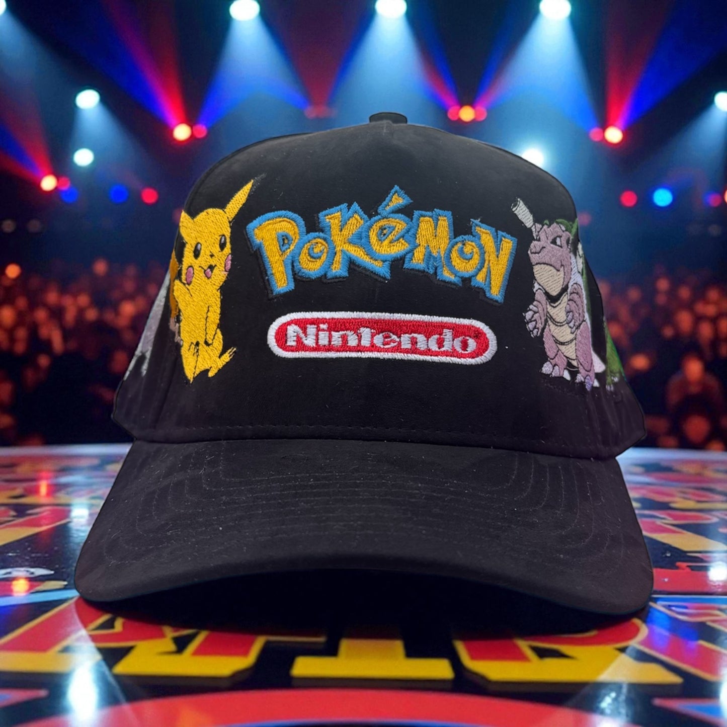 Black suede print - Shinny Poke Starter Hat