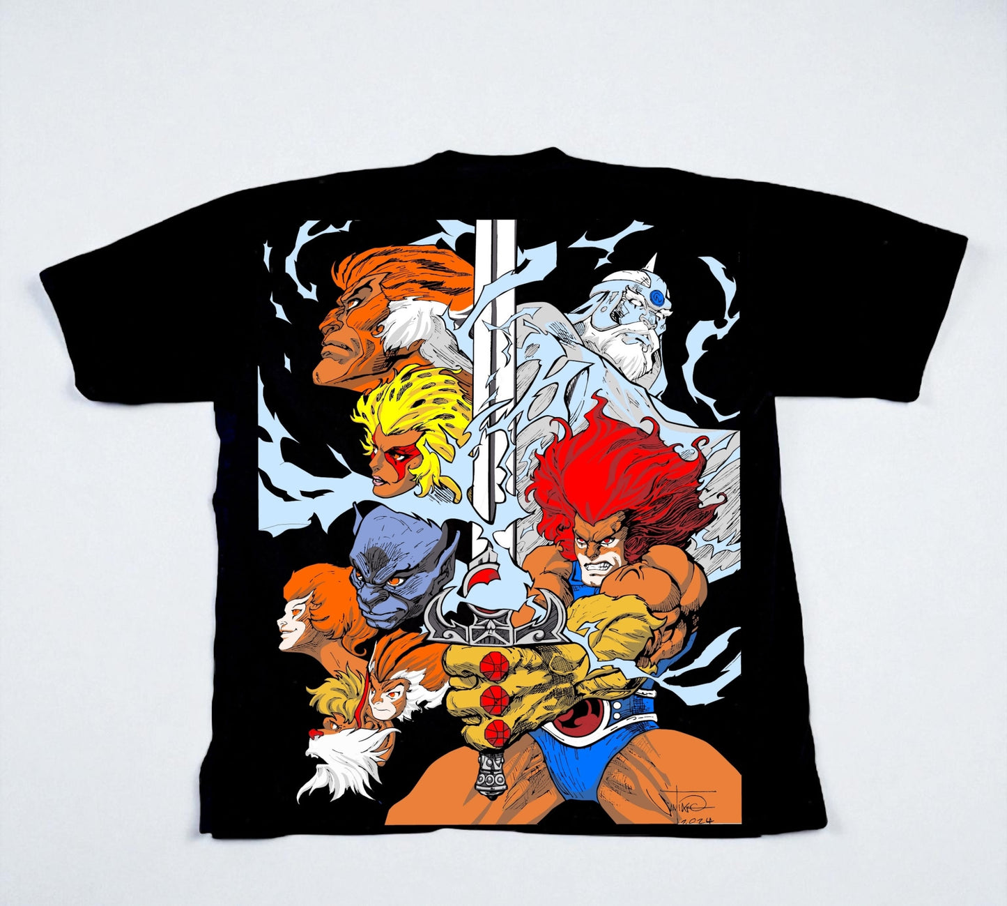 Black - Thunder cats HO Front &! Lionel back