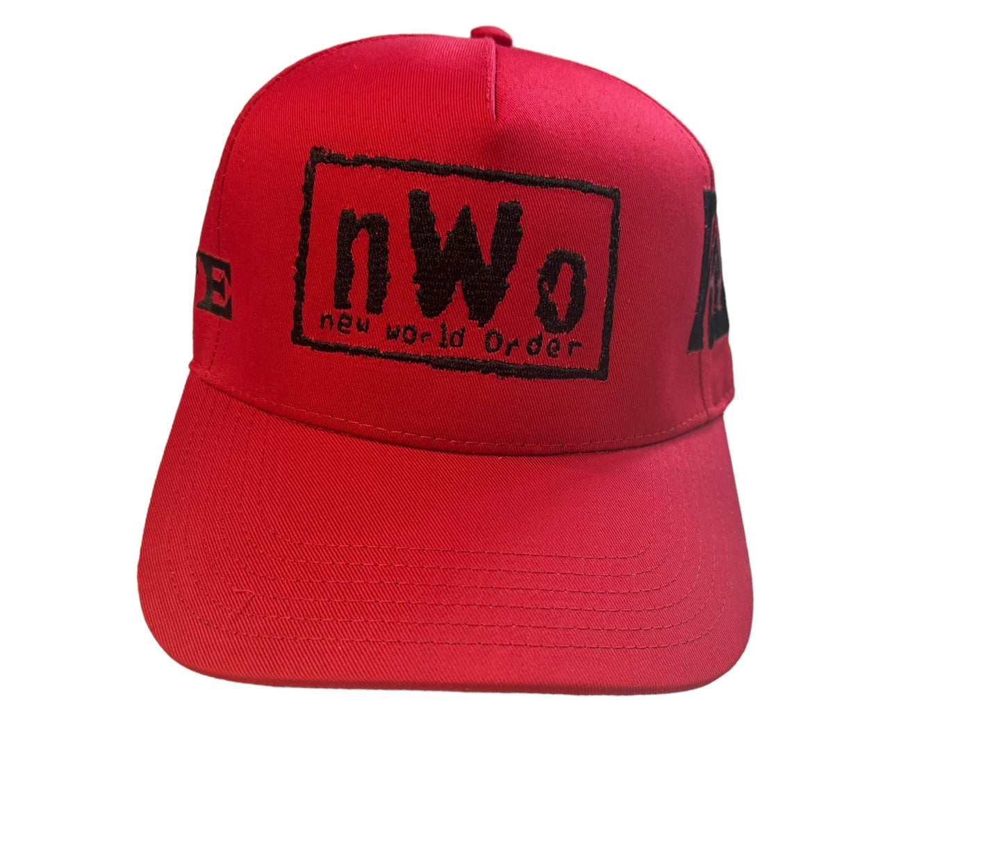 Trucker Wolf Pack Hat -red