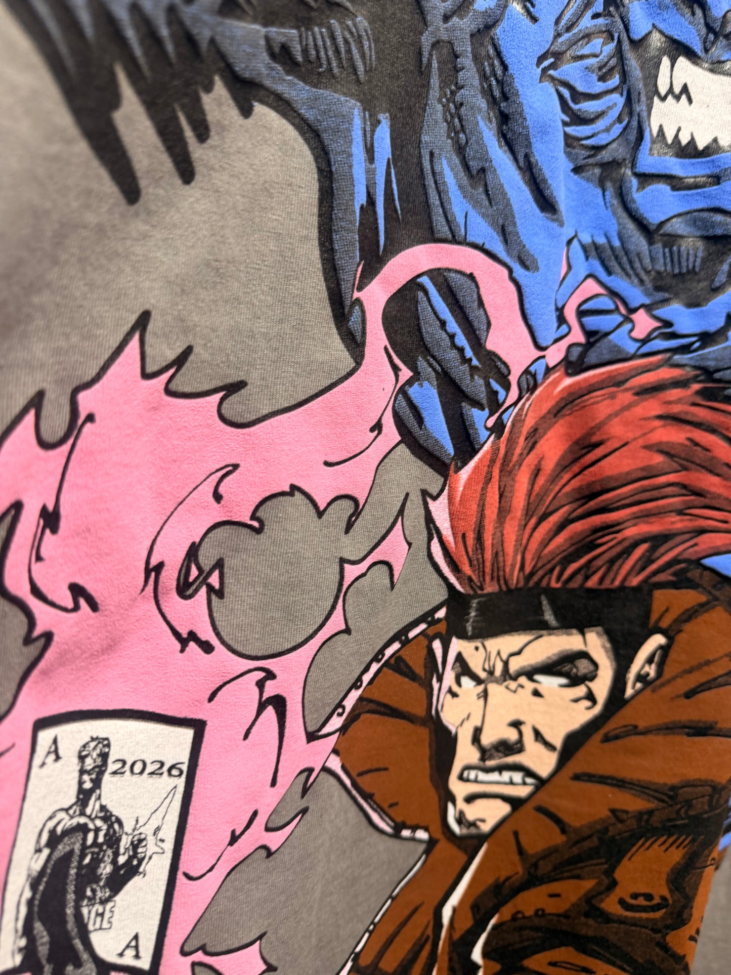 Black Oil wash - Beast & Gambit Front & X-Men Team