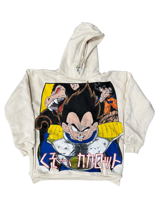 Cream -medium- Saiyans Saga Hoodie
