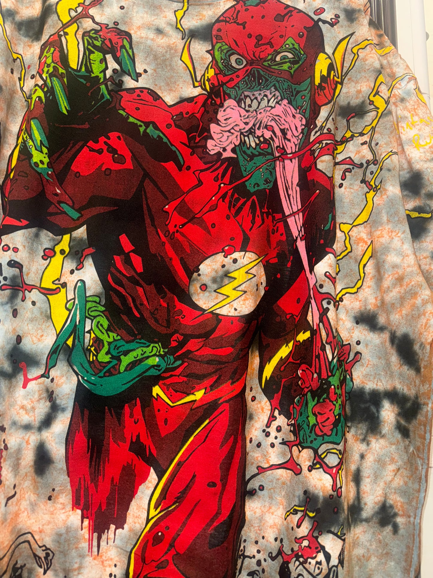 Tie dye orange  - Zombie Flash