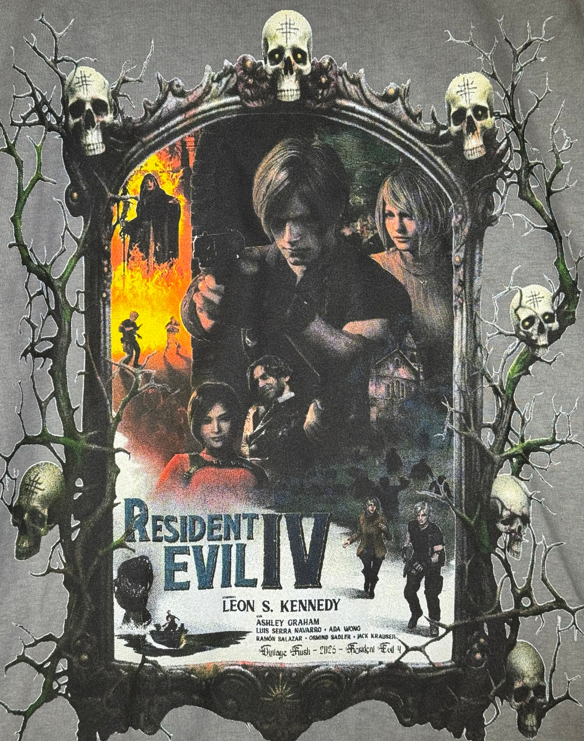 Black Oil Wash - Resident Evil IV - Shirt
