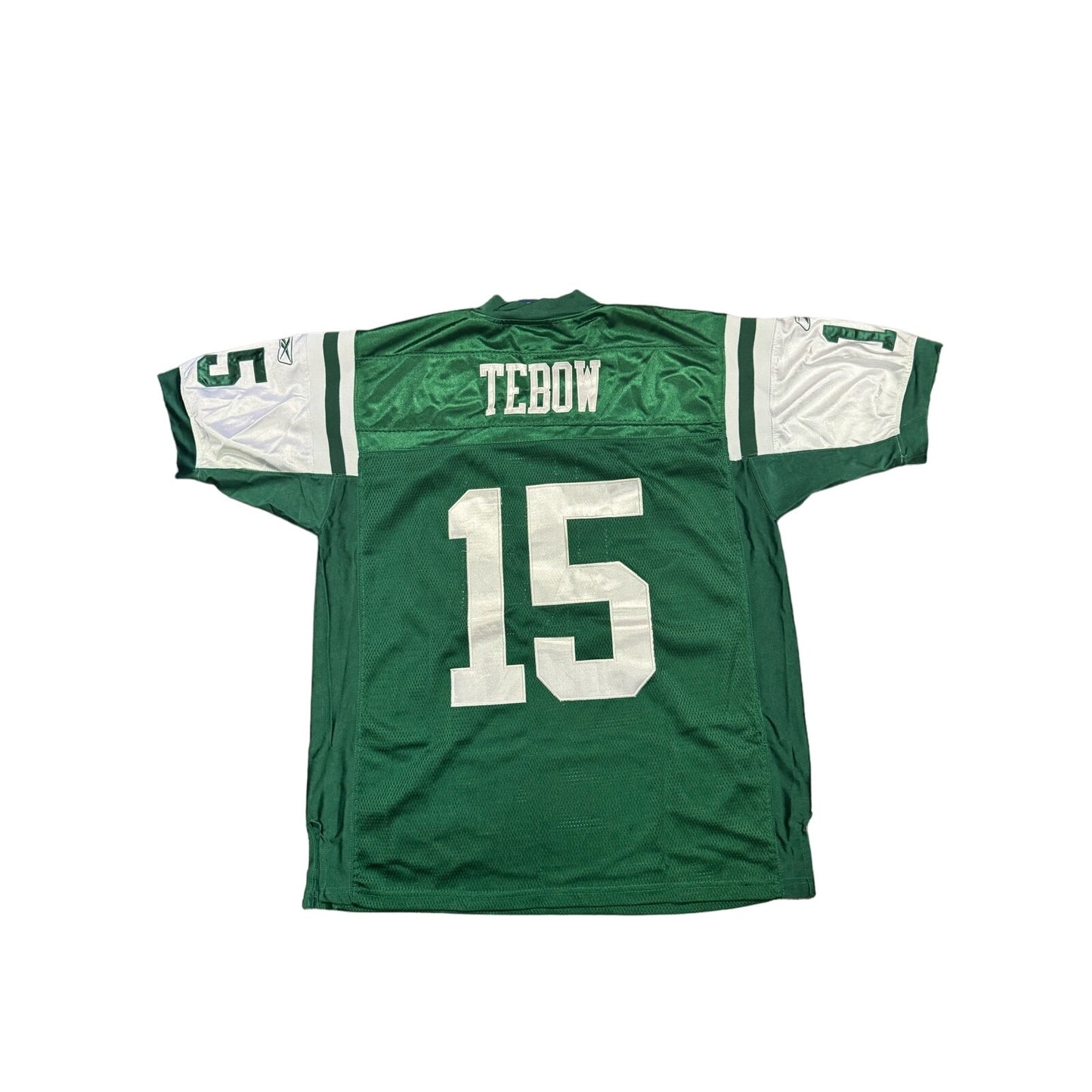 New York Jets 15 Tim Tebow Reebok NFL Equipment On Field