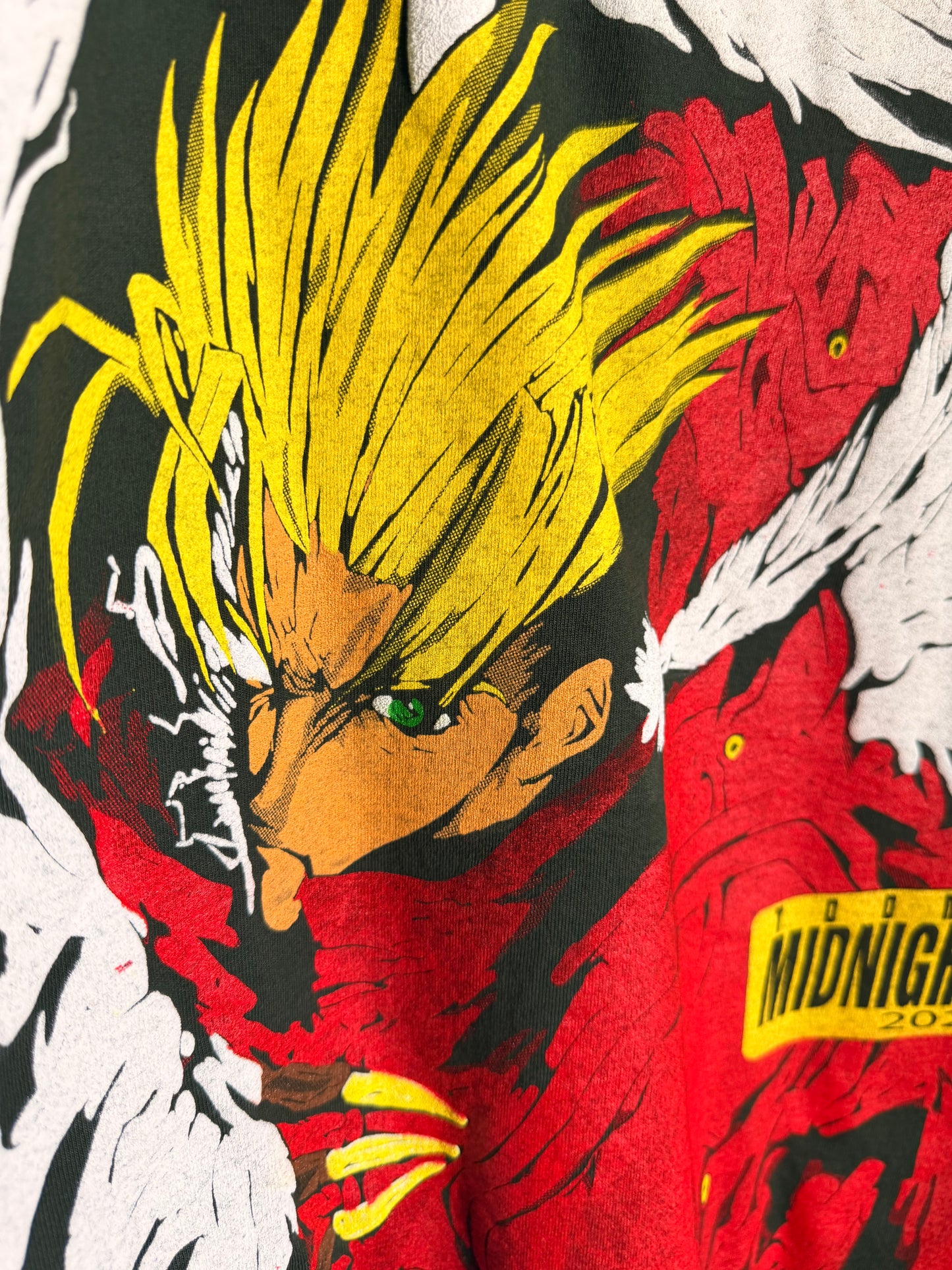 Dark Green  - TriGun Angel wings front - Trigun Cross back