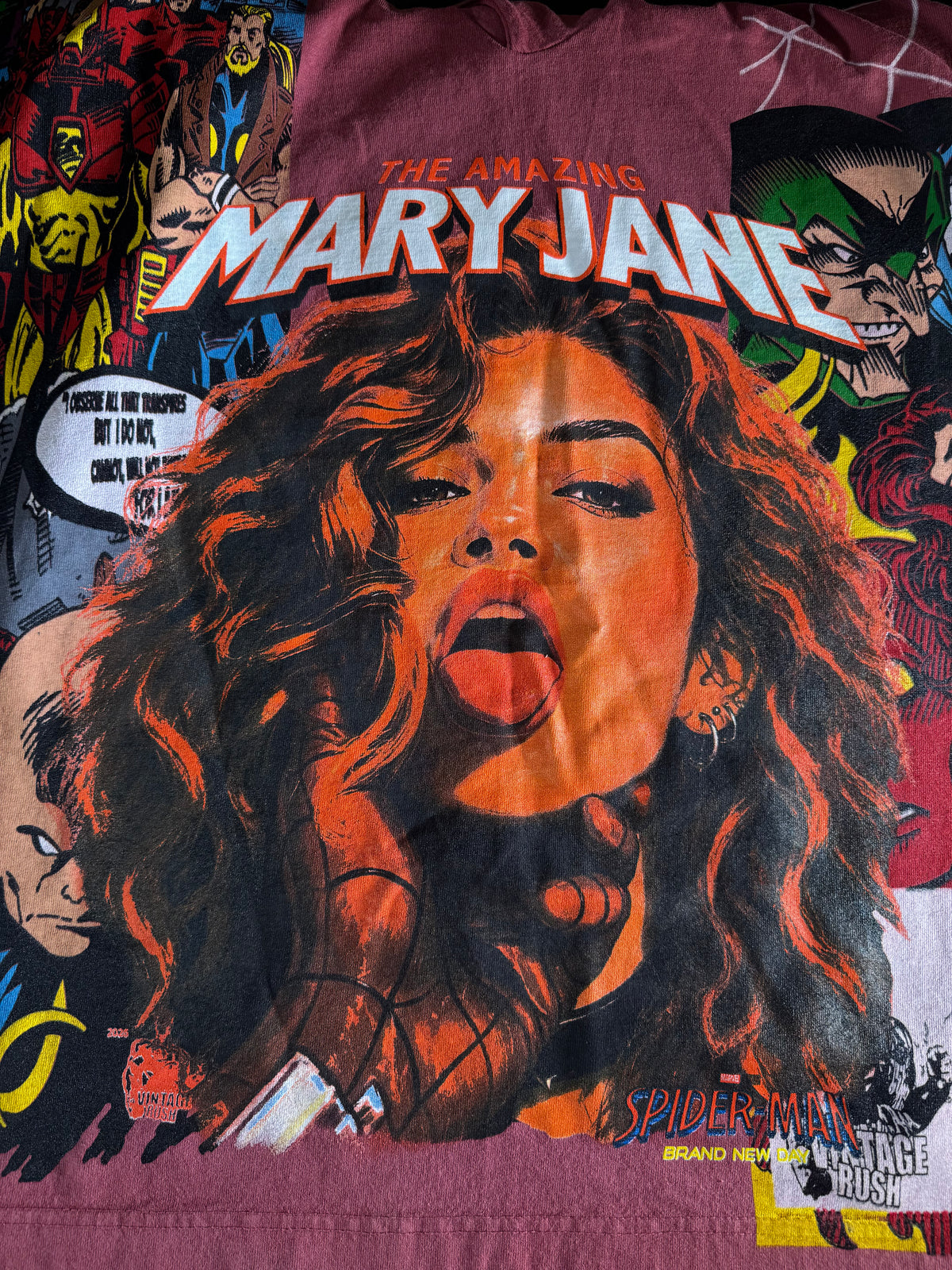 Faded Red - Mary Jane What if - Mary Jane Sides - 360 Shirt