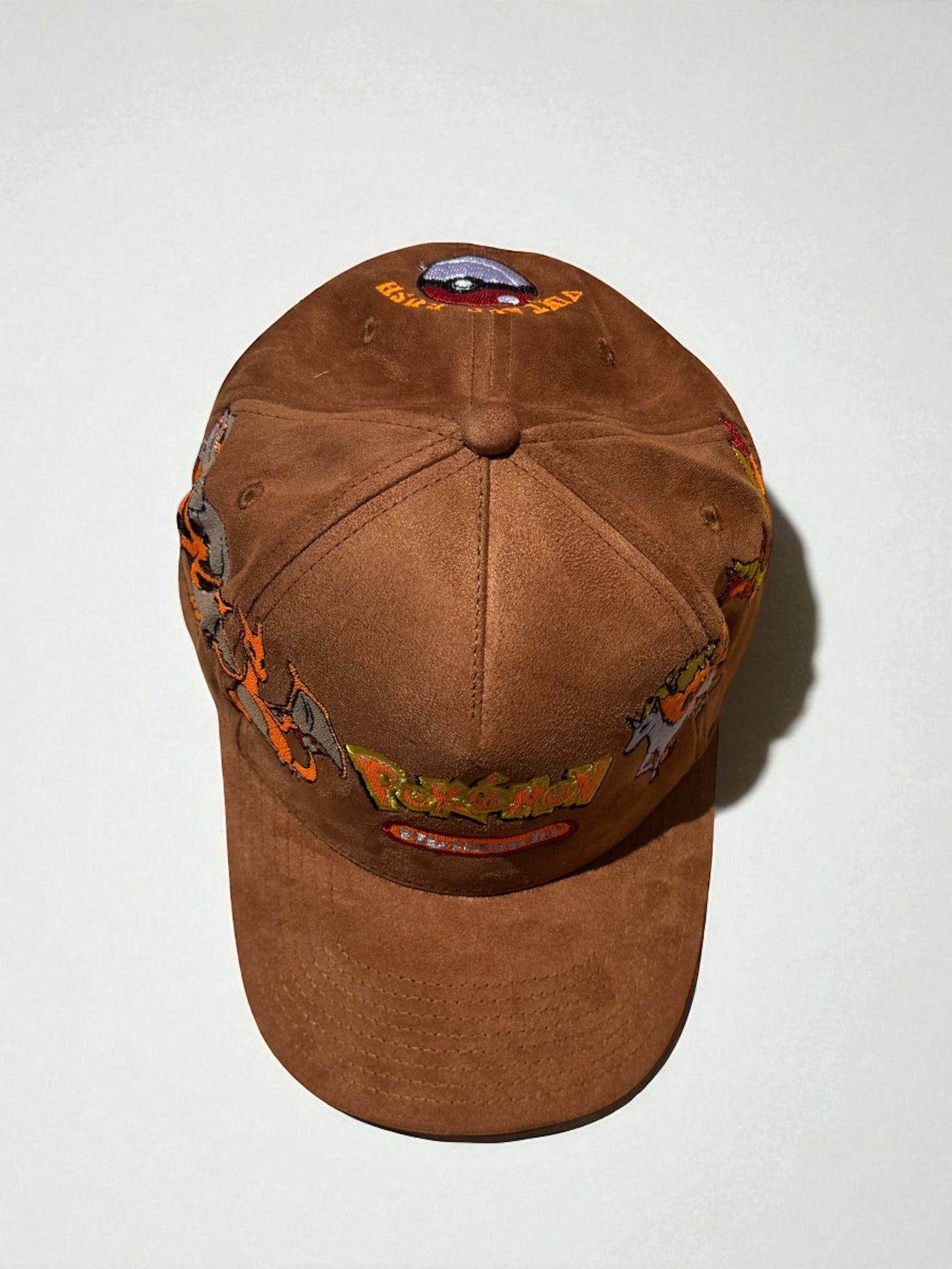 Tan suede - FIRE POKEMON HAT