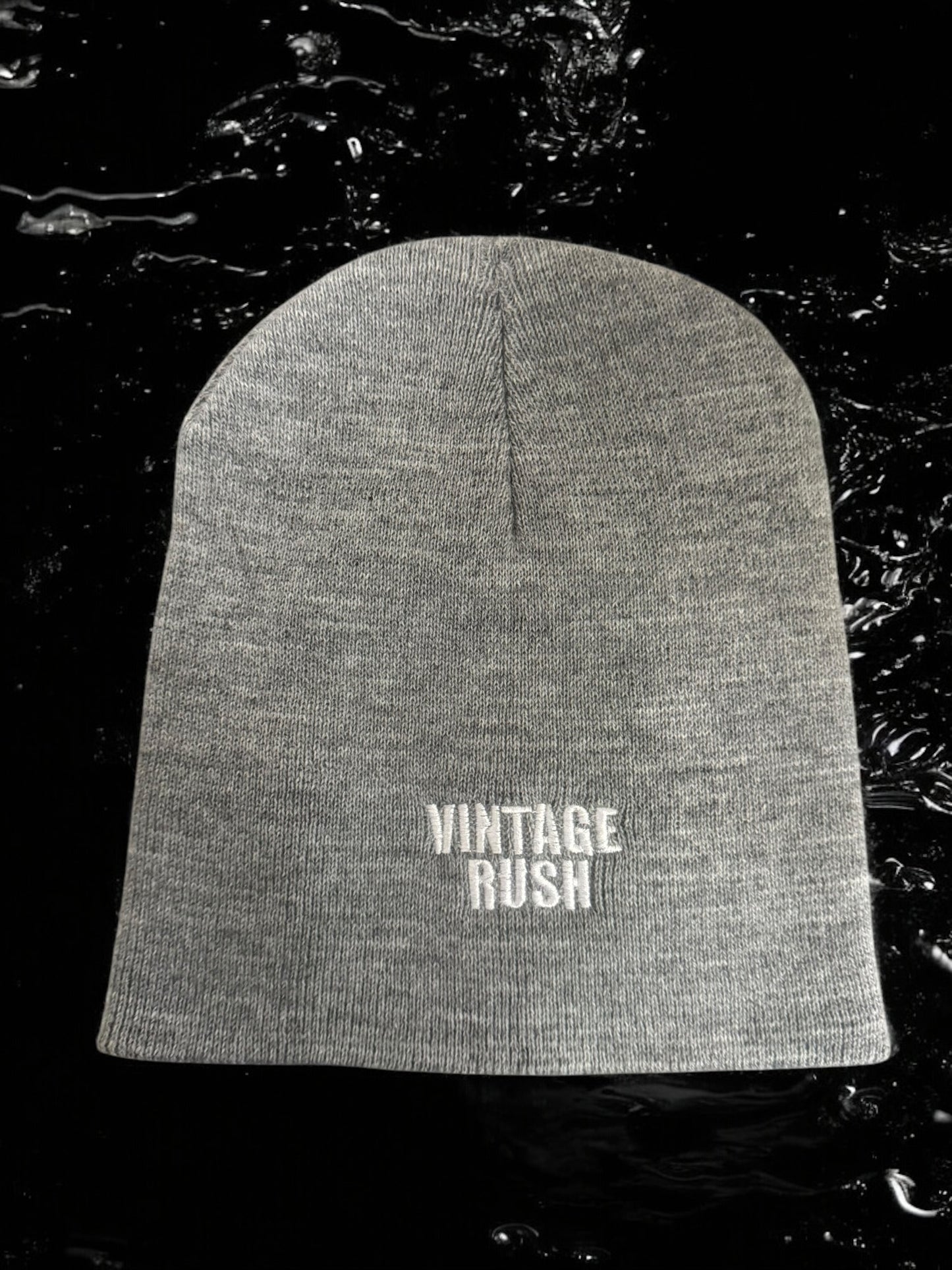 Grey- trunks beanie