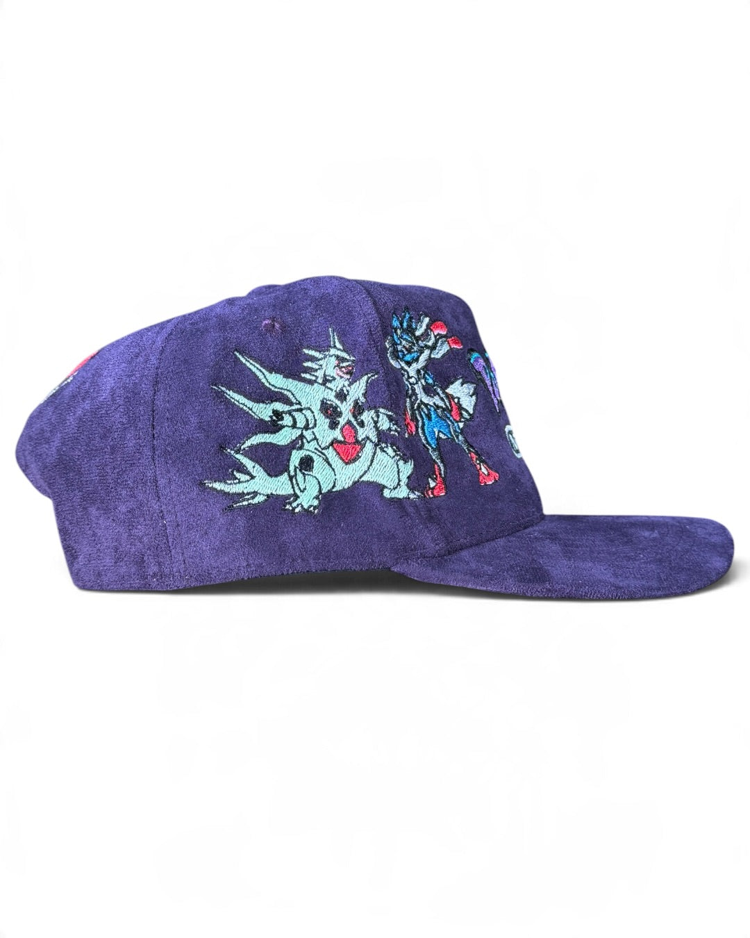 Suede Purple Print Mega Evolutions - Pokemon Hat