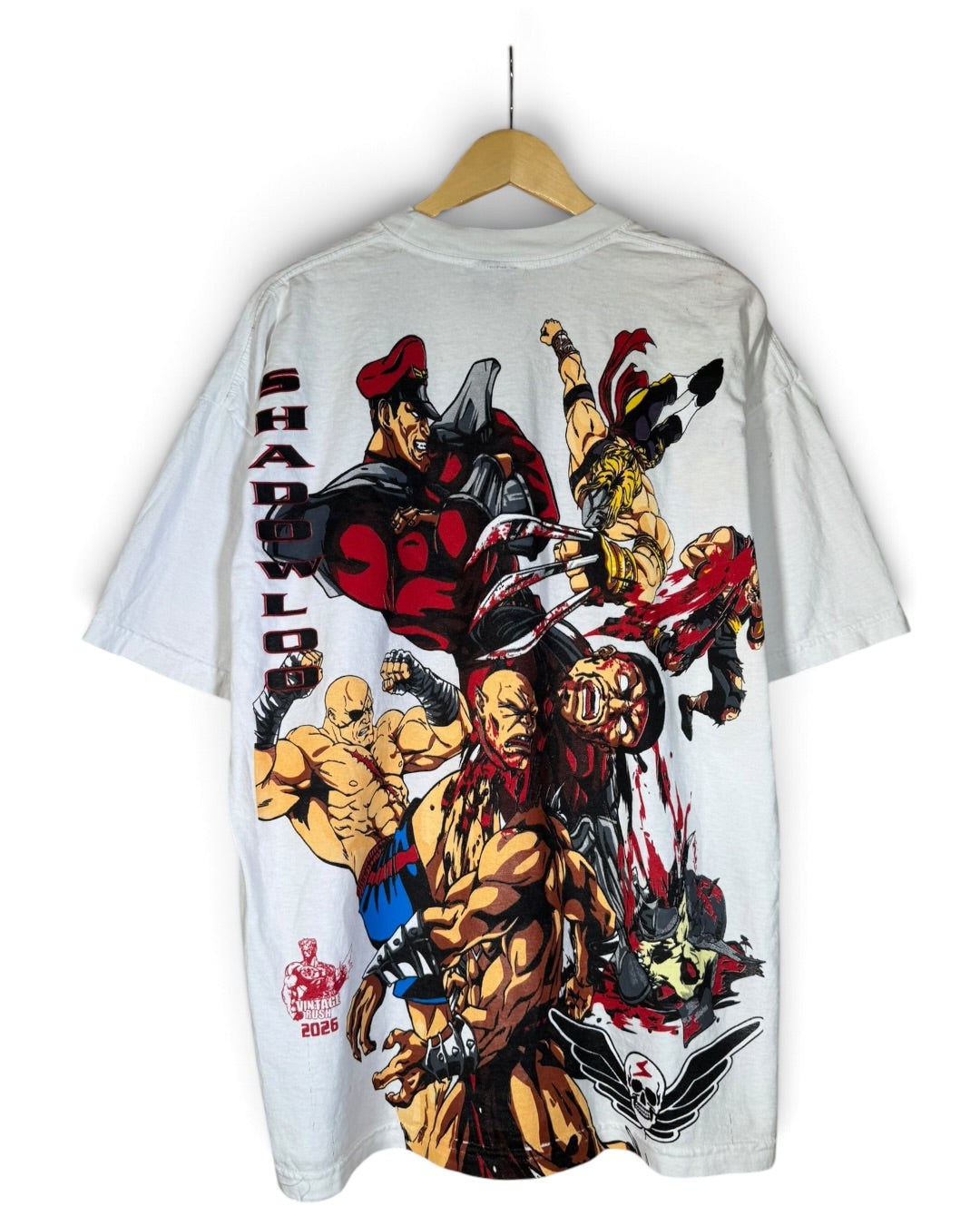 White - Ryu and Chun Li Front - Shadowloo Back