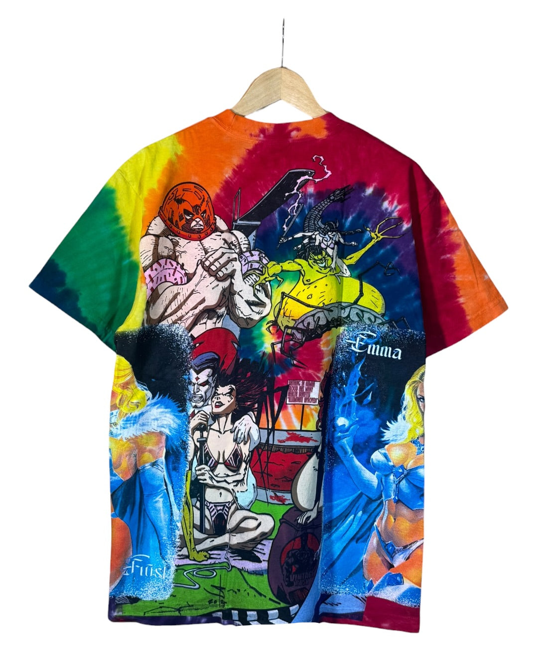 Rainbow Tie Dye  - wish you were here- Emma Frost Variant