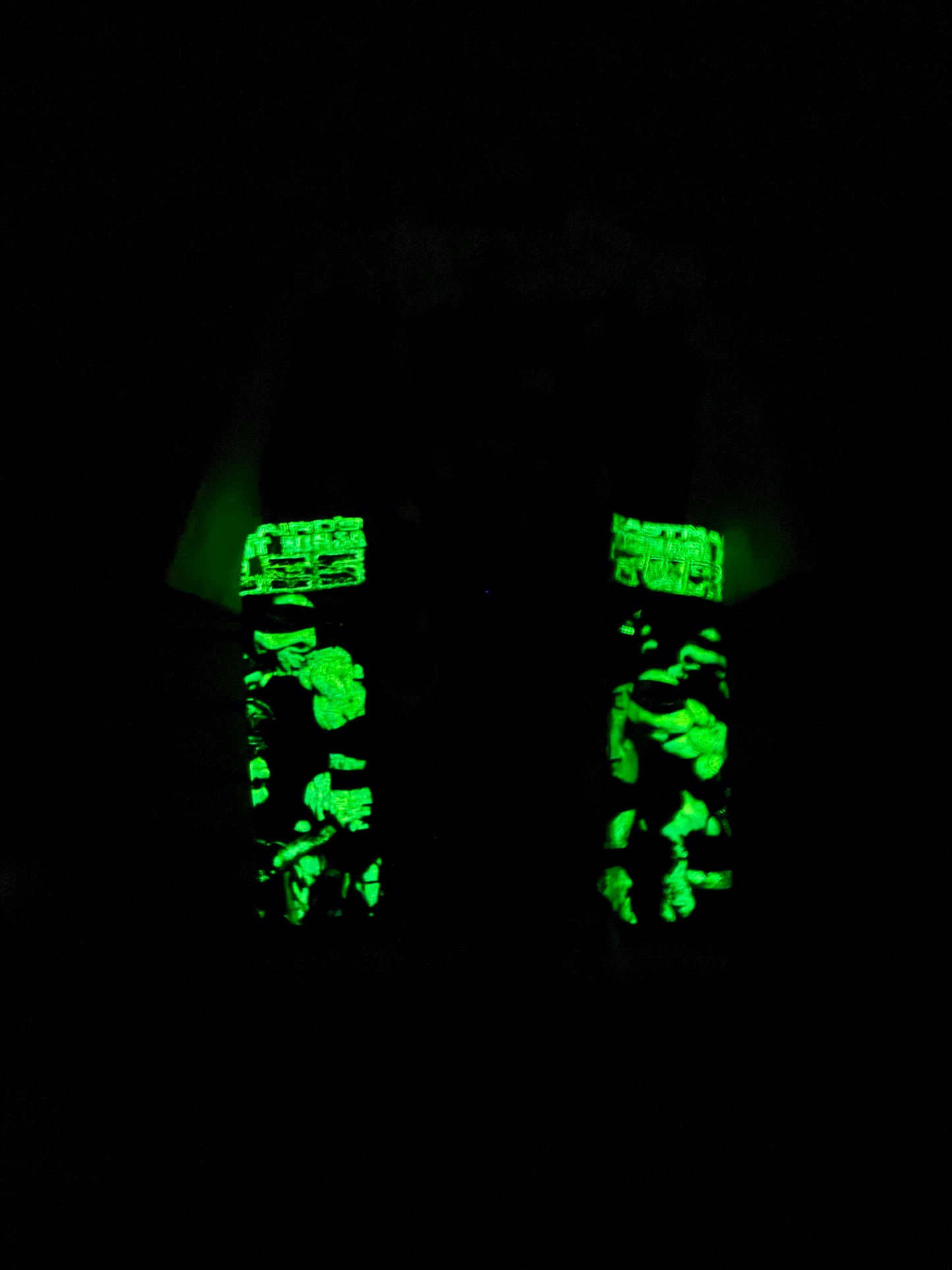 Black Acid Wash - TMNT World Front - Trench Coat Back - TMNT sides