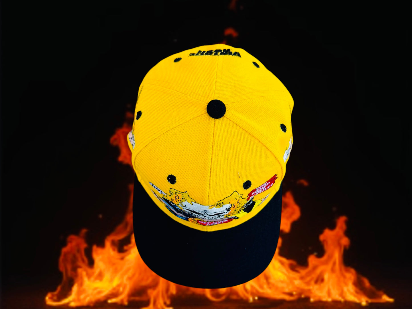 Yellow W/ Black Bill  - MK HAT Scorpion