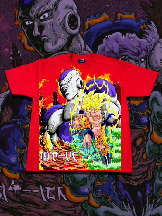 Red - Lord Freiza Front - Goku SSJ