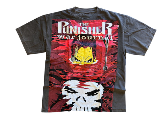 (Black Friday)-XL- Faded-Punisher War Journal Front