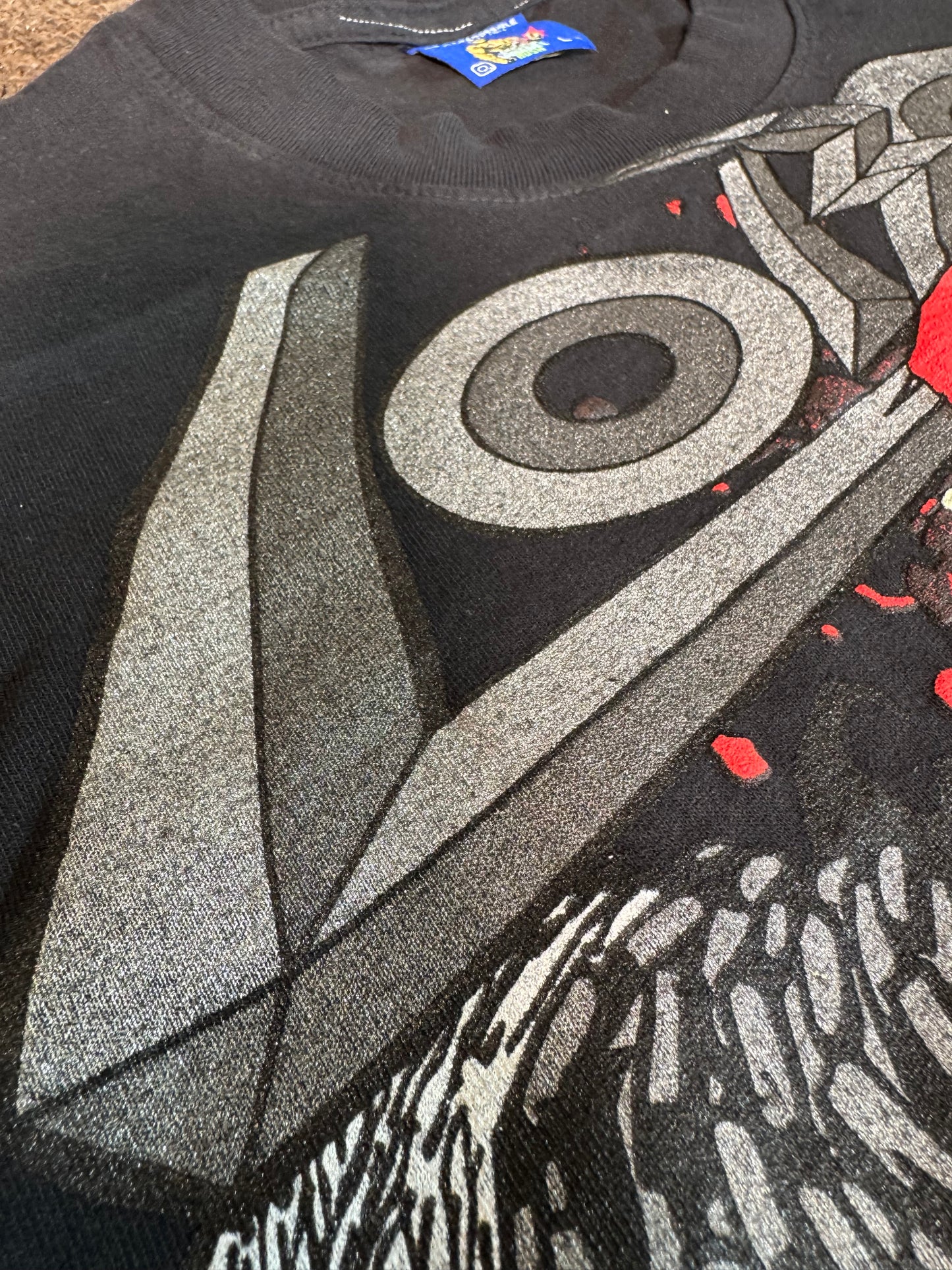 Black - Spine Ripped Front - Lobo Wins Back